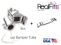 Preview: RealFit™ II snap - MI, combinación doble incl. tubo para Lip Bumper (diente 36) MBT* .018"