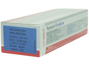 Septoject Evolution 30g 0,3x16 Pa corto
