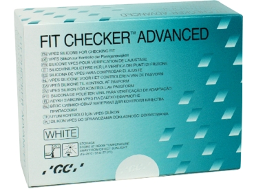 Carro blanco Fit Checker Advanced. 2x62g
