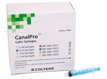 Canalpro color Jeringas 5ml azul 50pcs
