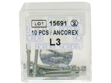 Ancorex Tornillos L3 10pcs
