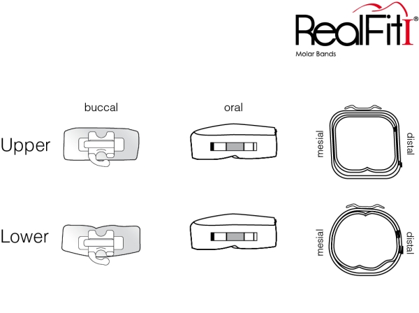 RealFit™ I - MI, combinación simple (diente 47) Roth .022"