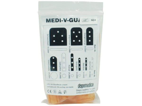 Medi-V-Guards naranja 9,5x2,0mm 100St
