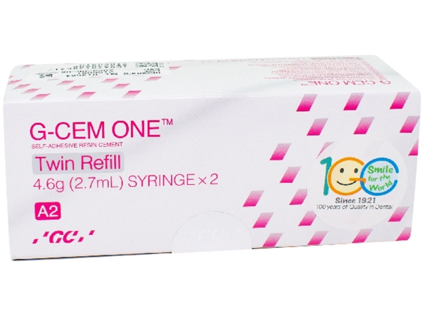 G-CEM ONE Jeringa Doble A2 Recambio 4,6g
