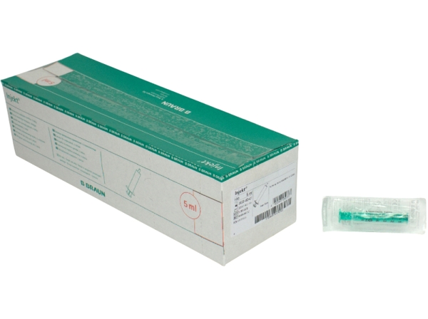 Jeringas desechables Luer 5ml 100 uds.
