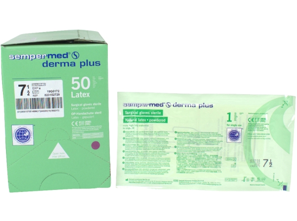 Sempermed Derma plus blanco 7,5 50par
