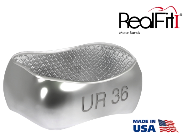 RealFit™ I - Bandas molares sin aditamentos (diente 17, 16)