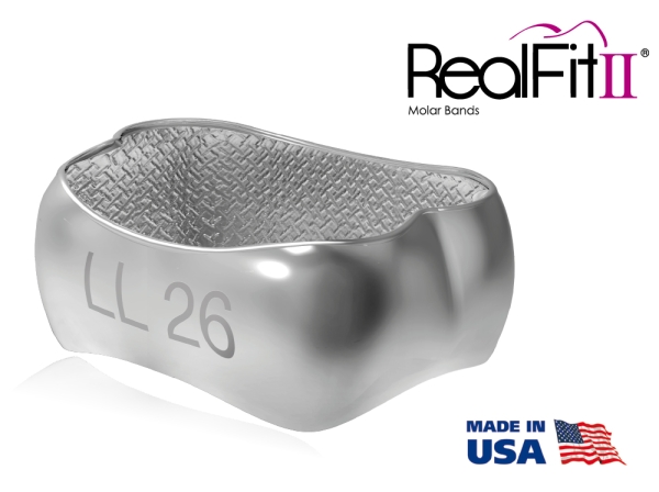 RealFit™ II snap - MS, combinación triple + cajetín palatal (diente 17, 16) MBT* .022"