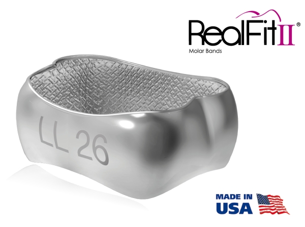 RealFit™ II snap - MI, combinación doble + cajetín lingual (diente 36) Roth .018"